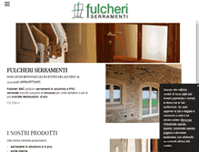 Tablet Screenshot of fulcheriserramenti.com